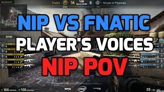 Katowice 2015 - fnatic vs NiP inferno grand final players voices NiP POV EnglishSwedish