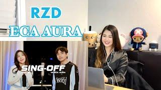 RZD Reza Darmawangsa SING-OFF TIKTOK SONGS PART 19 vs ECA AURA @ecaajapasal  Reaction Video