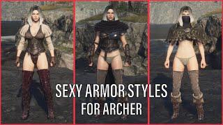 Dragons Dogma 2 - Sexy Armor Styles For Female Characters  Archer Vocation