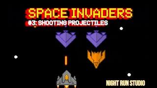 Shooting Projectiles Lets Make An Arcade Game Like Space Invaders--Unity Tutorial