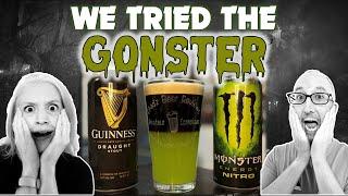 We tried the 𝐆𝐎𝐍𝐒𝐓𝐄𝐑 Guinness + Monster Super Dry