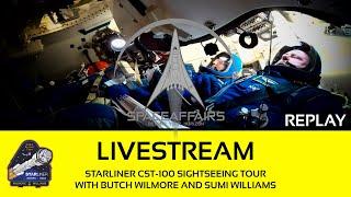 BoeingNASA - Starliner CST-100 Tour with Suni Williams and Butch Wilmore - June 8 2024