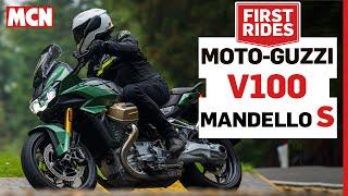 Is Moto Guzzis NEW V100 Mandello S the sports tourer weve all been waiting for  MCN Review