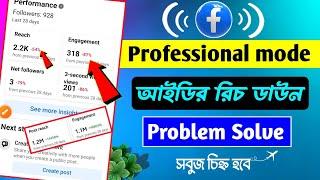 Facebook Reach Down Problem Solve  How to Increase Facebook Profile Reach  Facebook reach down