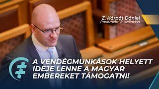 A vendégmunkások helyett ideje lenne a magyar embereket támogatni