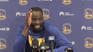 Draymond Green postgame Warriors lost to the Hornets in OT