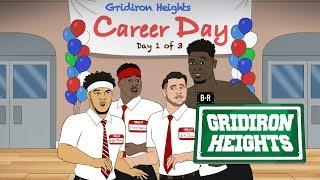 Kyler Bosa and D.K. Are Looking for Jobs on Career Day  Gridiron Heights Draft Special