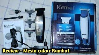 Review Mesin Cukur Rambut KEMEI 5021  Unboxing Kemei 5021
