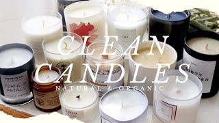 Clean Burning & Organic Candles Spring 2023 #candle #candles