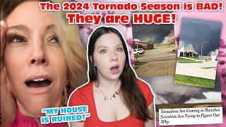 UNBELIEVABLE large tornados caught on camera Homes destroyed and lives forever changed