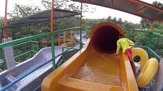 Dark Hole Water Slide at Water Kingdom Mekarsari