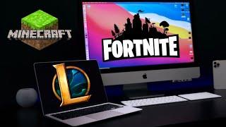 MacBook Air M1 Gaming Wie gut laufen Fortnite League of Legends Minecraft und Co.?