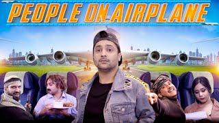 People on Airplane  Harsh Beniwal