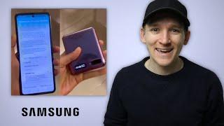 Samsung Galaxy Z Flip - HANDS ON VIDEO