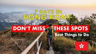 17 TOP THINGS TO DO in Hong Kong    7 Days in HK Part 1