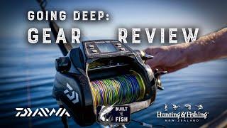 A closer look at the Daiwa Electric Reel range.