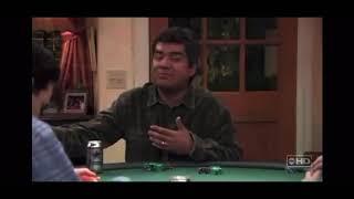 George Lopez - George looses to Veronica in poker