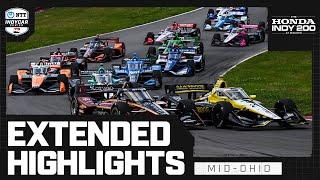 Extended Race Highlights  Honda Indy 200 at Mid-Ohio  INDYCAR SERIES