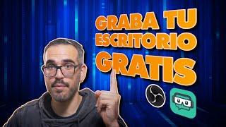 Los MEJORES programas GRATUITOS para GRABAR LA PANTALLA de TU PC MI OPCIÓN FAVORITA 