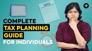 Tax planning for Individuals  Only 1 week left for March end  CA Rachana Ranade