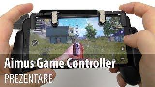 Prezentare Aimus Mobile Gamepad cu PUBG Mobile Controller Jocuri Mobil