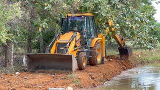 JCB 3DX Creates New graveyard Road Belonging to Ambalam Village  JCB  jcb video