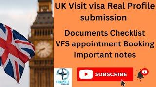 How to apply for tourist visa UK 2023  UK visit visa  Documents  Fees  Visa Appointment  VFS