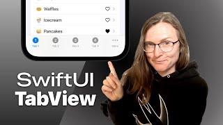 SwiftUI TabView Tutorial - How to work with Tab Bar Navigation Page Style and tab items