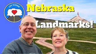 Chimney Rock And Scotts Bluff  Nebraska Landmarks  Runza Local Food