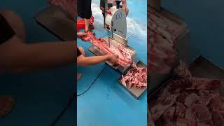 Amazing fastest cutting meat machine #machine #meat #butcher