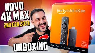 NOVO FIRE TV STICK 4K MAX 2nd Gen 2023 - Unboxing e Primeiras Impressões