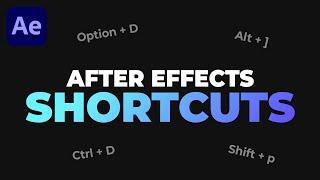 Basic Keyboard Shortcuts in After Effects - After Effects Basics Tutorial Series - Part 5