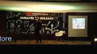 Great stories happen to those who can tell them  Anas Khan  TEDxNMIMSIndore