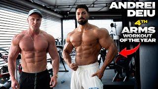 Andrei Deiu + Josef Rakich Hit Arms  Binous Gym