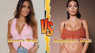 Messis Wife Antonela VS Ronaldos Wife Georgina Transformation  From Baby To 2024