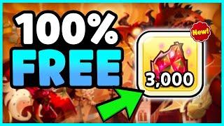 FREE 3000 Red Dragon Seals F2P