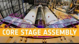 Ariane 6  Assembly timelapse