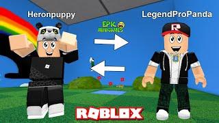 Hesaplarımızı Değiştirdik ve Minik Oyunlar Oynadık En İyi Kim? - Panda ile Roblox Epic Minigames