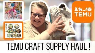 Temu Craft Supply Haul 