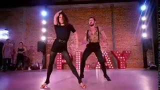 Jenna Johnson Chmerkovskiy & Val Chmerkovskiy - Playground LA - Samba Class