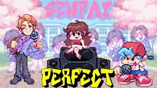 Friday Night Funkin - Perfect Combo Senpai HARD Week 6