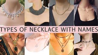 Types of Necklace with Names