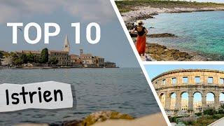 ISTRIEN  TOP 10 Sehenswürdigkeiten & Strände für deinen Urlaub in KROATIEN