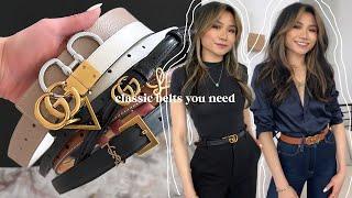 Belts Every Woman Should Own  accessories to build a timeless classic wardrobe  Miss Louie