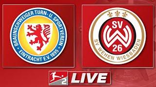  Eintracht Braunschweig - SV Wehen Wiesbaden  2. Bundesliga 33. Spieltag  Liveradio