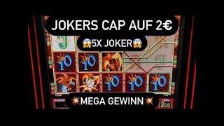 JOKERS CAP MEGA JACKPOT AUF 2€  VOLLBILD WILD Magic Stone Merkur Magie Spielhalle Spielothek slots