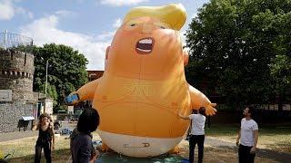 Trump baby balloon to take flight over the streets of London