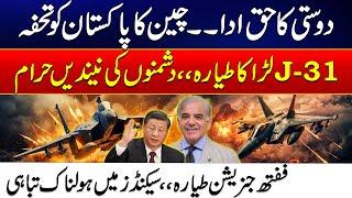 J-31 Fighter Jet Add To Pak Air Force - Pak China Friendship  Fifth Generation Jet  24 News HD