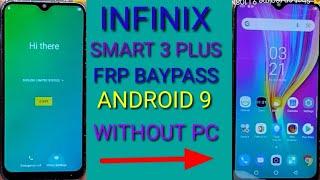 INFINIX SMART 3 Plus  FRP BAYPASS  Android 910 New Method