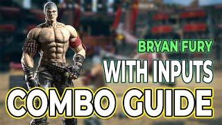 TEKKEN 8 Bryan Fury Combo Guide With Inputs